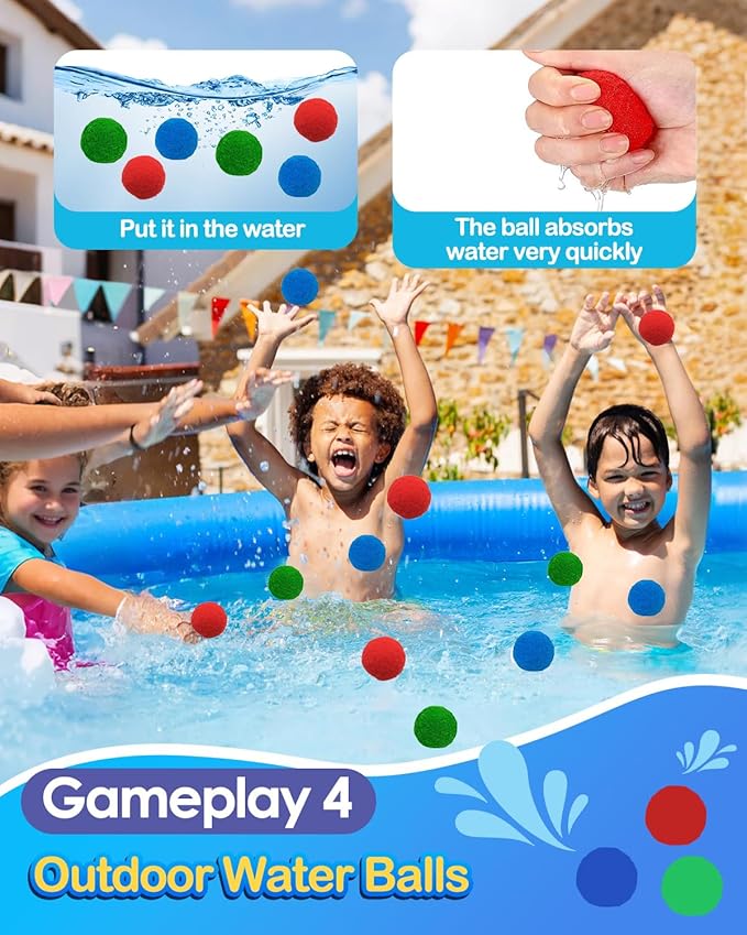 Water Sprinkler Baseball Toy for Kids Yard Outdoor Play,Summer Water Game with 360° Roating Spray Sprinkler Toy for Summer Outside Backyard Fun Garden Lawn Toddlers for Boys Girls Dogs Pets