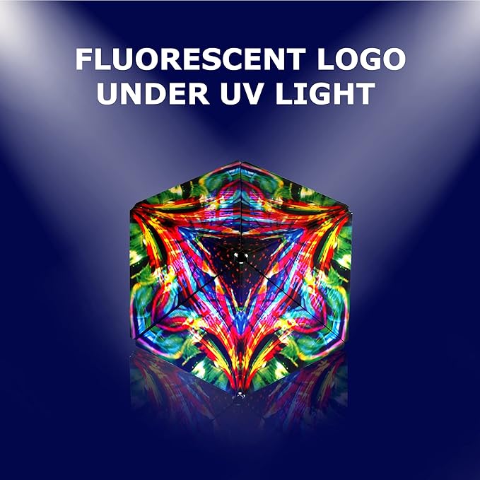 SHASHIBO Jumbie Shape Shifting Box - STEM Magnetic Fidget Cube That Transforms Into Over 70 Shapes, Download Fun in Motion Toys Mobile App (Cosmic Surfer)