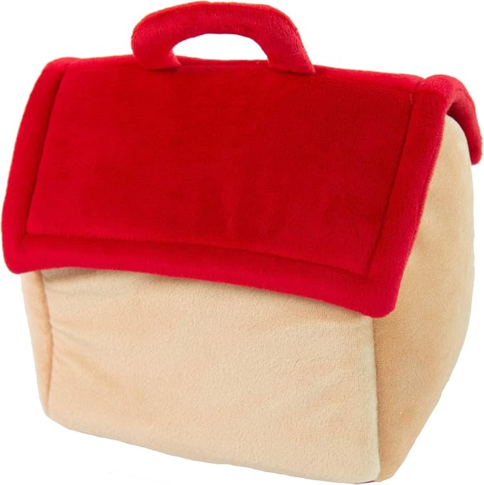 Happy Family Soft Figure Doll Set with House | Cute Plush Toys for Girls & Boys, Toddlers 1-3