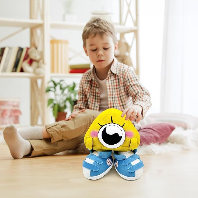 Baby Bill Cipher Plush Toy – Cute Gravity Falls Plushies, Soft Stuffed Animal Doll Pillow, Gift Merch for Kids, Boys, Girls, and Game Fans for Kids Boys Girls