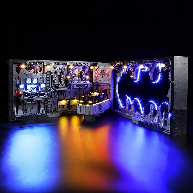 LIGHTAILING Light for Lego- 76252 Batcave - Shadow-Box - Led Lighting Kit Compatible with Lego Building Blocks Model - NOT Included The Model Set