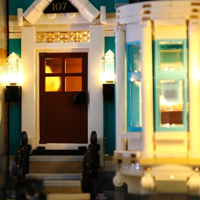 Lightailing Led Light for Lego 10270 Creator Expert Bookshop Building Blocks Model：Remote-Control Version - NOT Included The Model Set