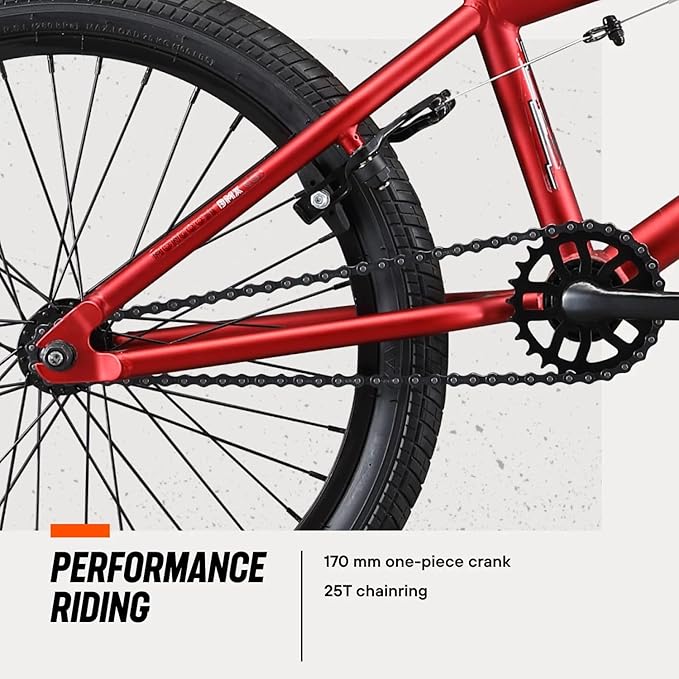 Mongoose Legion Kids Freestyle Sidewalk BMX Bike, Beginner Riders, Boys and Girls, 16-20-inch Wheels, Hi-Ten Steel Frame, Micro Drive BMX Gearing