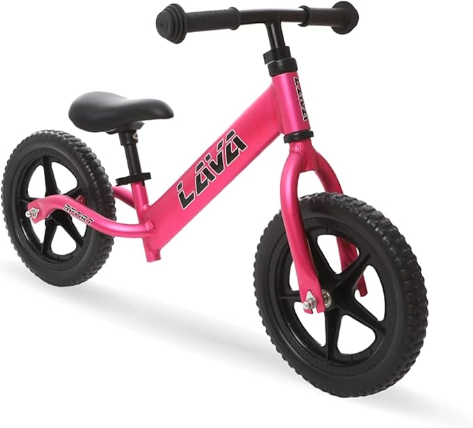 Balance Bike - Lightweight Aluminium Toddler Bike for 2, 3, 4, and 5 Year Old Boys and Girls - No Pedal Bikes for Kids with Adjustable Handlebar and Seat, EVA Tires - Training Bike