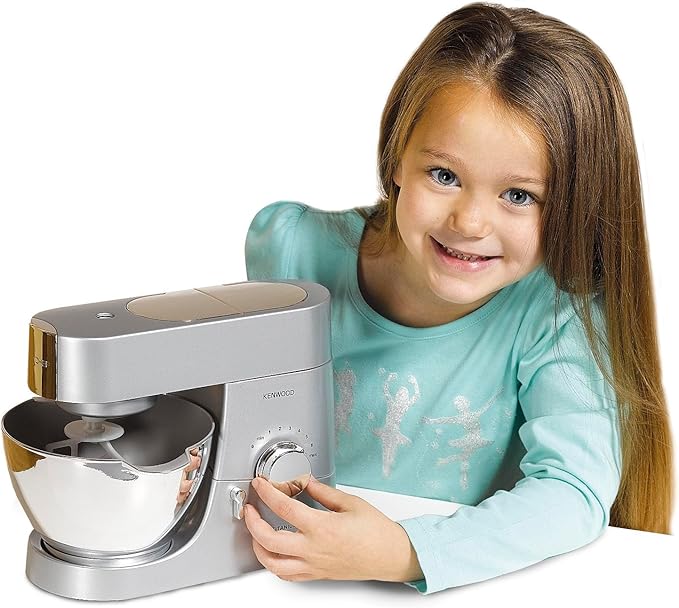 Casdon Kenwood Mixer | Toy Food Mixer for Children Aged 3+ | Perfect for Budding Bakers Who Enjoy Mixing Real Food