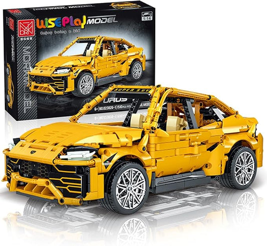 WISEPLAY Model Car Building Kits for Adults - Collectible Models Car to Build - Technic Set 1:14 Scale 1510 Pieces - Great Birthday Gift
