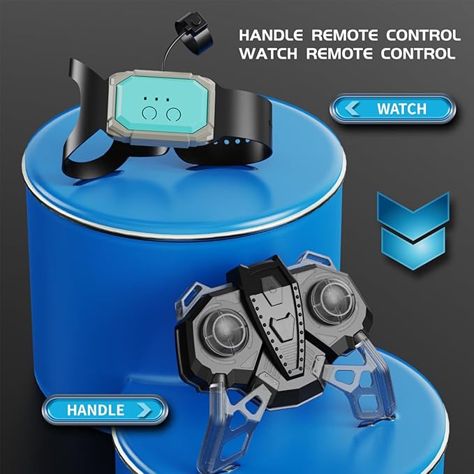 ATHLERIA Gesture Sensing Stunt Rc Cars, 2.4Ghz 8Wd Rechargeable Racing Drift Double-Sided Car, Hand Remote Control Crawler Toy for Boys 8 9 10 11 12 Year Old, Christmas Birthday Party Present for Kids