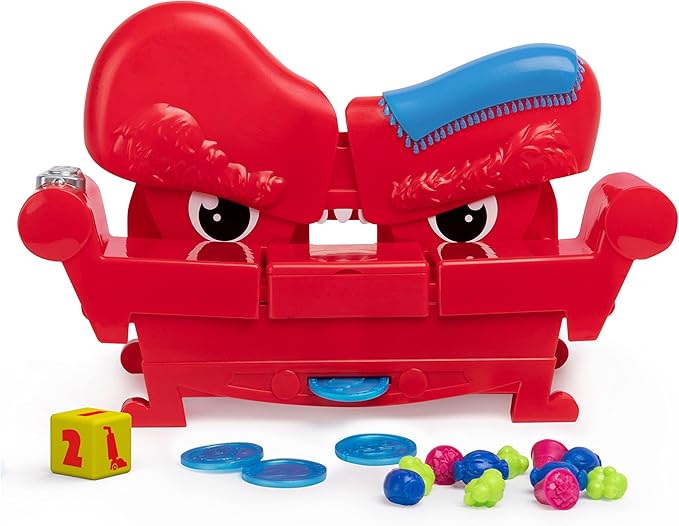 Grouch Couch, Furniture with Attitude Popular Funny Fast-Paced Board Game with Sounds, for Families and Kids Ages 5 and up