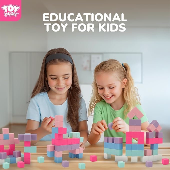 TOY Life 104 Pcs Magnetic Blocks for Kids Ages 3-5, Magnet Building Blocks for Toddlers, Magnetic Blocks for Kids Ages 4-8 Girls & Boys, Educational Learning Building Toys for Age 3 4 5 6 7 8-12