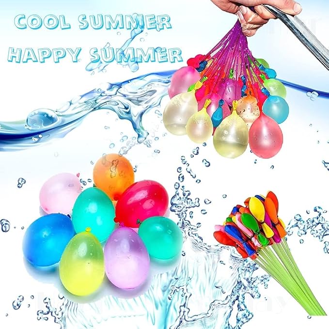 Water for Kids Adults Balloons with Refill Kits Quick Fill Balloons Set Summer Splash Party Easy Quick Fun Outdoor Backyard Summer Water Toys for Pool （1332PCS)