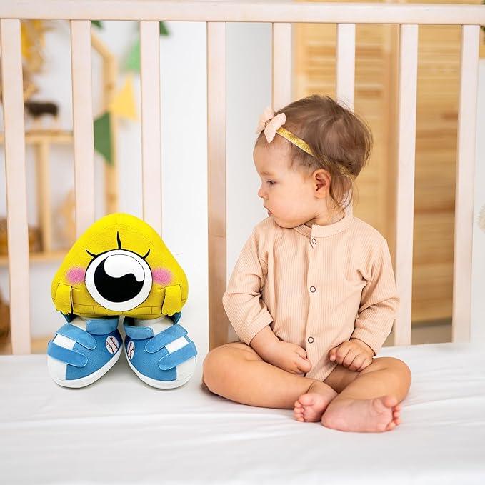 Baby Bill Cipher Plush Toy – Cute Gravity Falls Plushies, Soft Stuffed Animal Doll Pillow, Gift Merch for Kids, Boys, Girls, and Game Fans for Kids Boys Girls