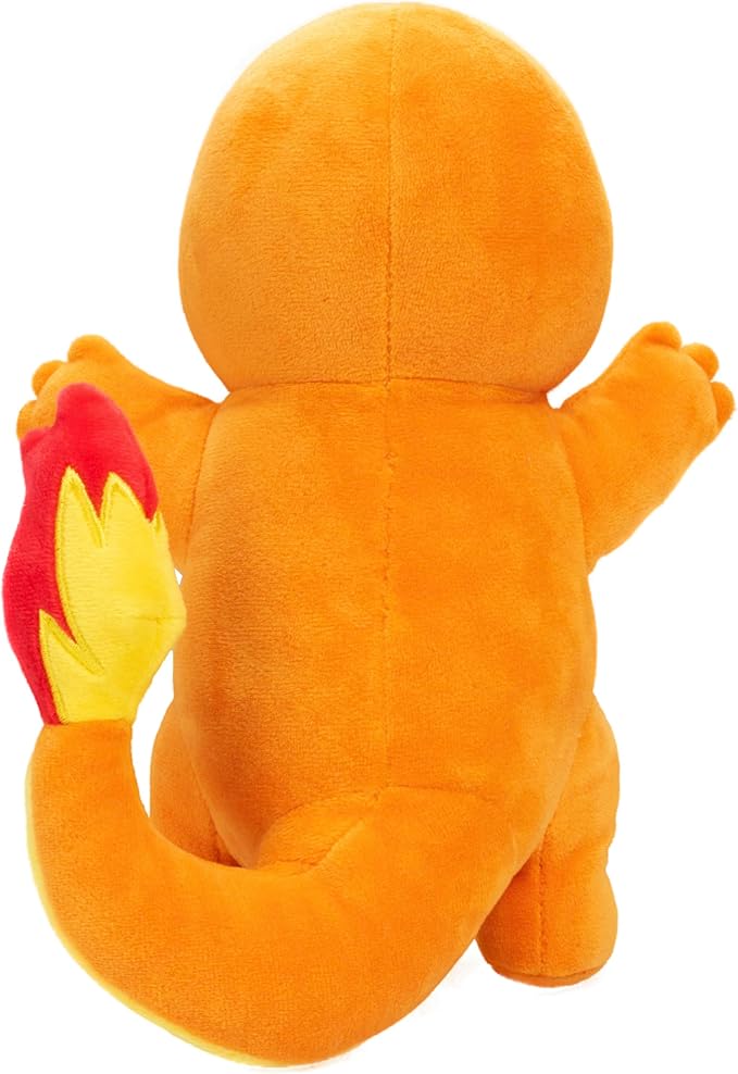 Pokémon 8" Charmander Plush - Officially Licensed Pokemon - Generation 1 Starter - Authentic Stuffed Animal Toy Figure - Easter Basket Stuffer Gift for Kids, Boys, Girls - 2+