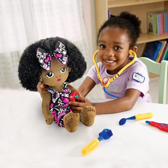 Black Baby Dolls African American Doll Black Dolls 12'', Baby Dolls for 3 Year Old Girls,Soft Doll for Girls Stuffed Plush Doll for Girl