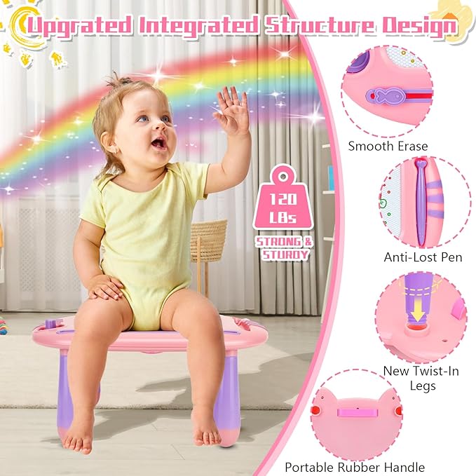 Toddler Toys,Toys for 1-2 Year Old Girls,Magnetic Drawing Doodle Board for Toddler 1-3,Learning Educational Baby Kids Toys for 18 Months 1 2 3 Year Old Girl,Girl Toys Christmas Birthday Gifts