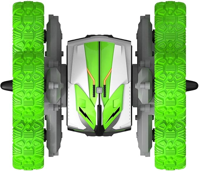 Threeking Waterproof RC Stunt Car Remote Control Cars Double-Sided Driving 360 Degree Flips Rotating Indoor Outdoor Toys Gifts Presents for 6 7 8 9 10 11 12 Year Old Kids Boys Girls
