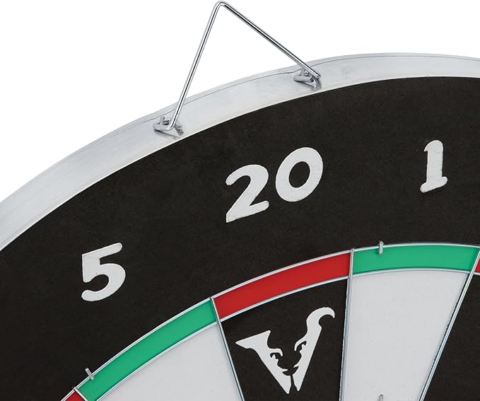 Viper Double Play 2-in-1 Baseball Coiled Paper Fiber Dartboard with Darts