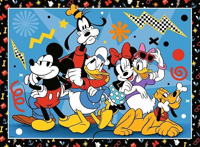 Ravensburger 13386 Disney Mickey Mouse Jigsaw Puzzle for Kids Age 9 Years Up-300 Pieces XXL