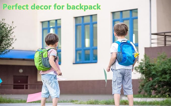 100 Packs Bulk Airplane Push Rainbow Bubble Mini Pop Fidget for Boy Girls Kids, Birthday Party Favors Supplies Classroom Summer Student Prize Gifts