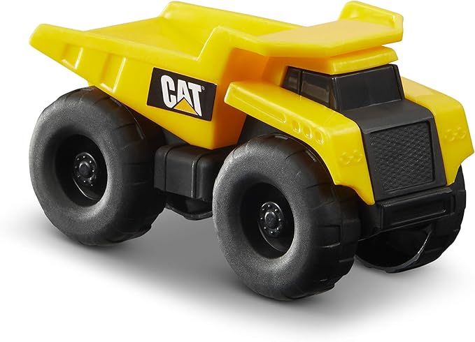 CAT Construction Little Machines 5-Pack – Includes Dump Truck, Front Loader, Bulldozer, Backhoe, and Excavator – 3” Mini Vehicles with Moving Parts – Ideal for Kids Ages 3+