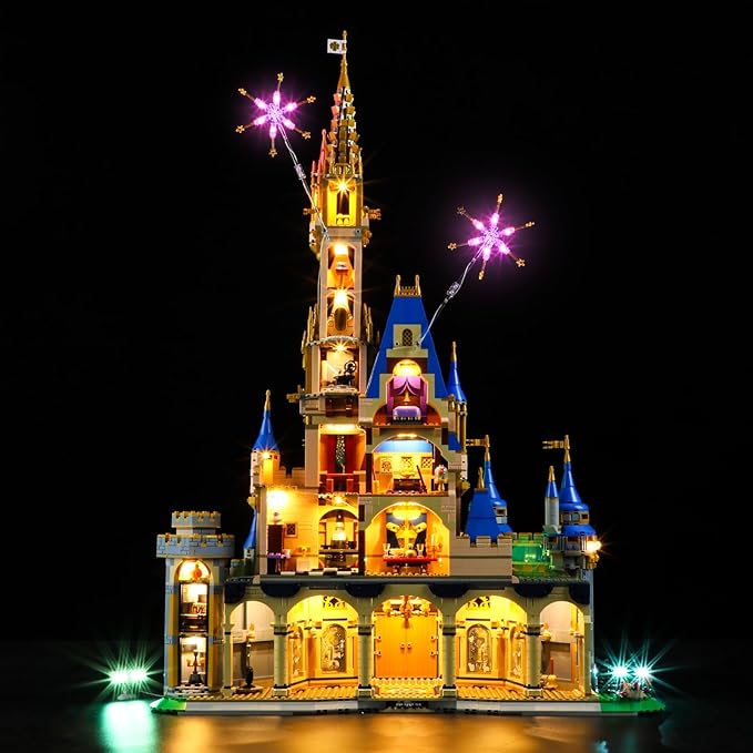 LIGHTAILING Light for Lego- 43222 Disney Castle - Led Lighting Kit Compatible with Lego Building Blocks Model - NOT Included The Model Set