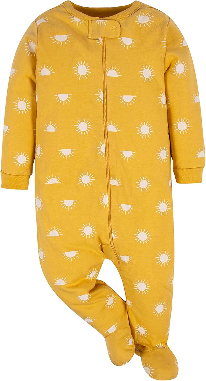 Gerber Baby Boys 4 Pack Sleep 'N Play Footie