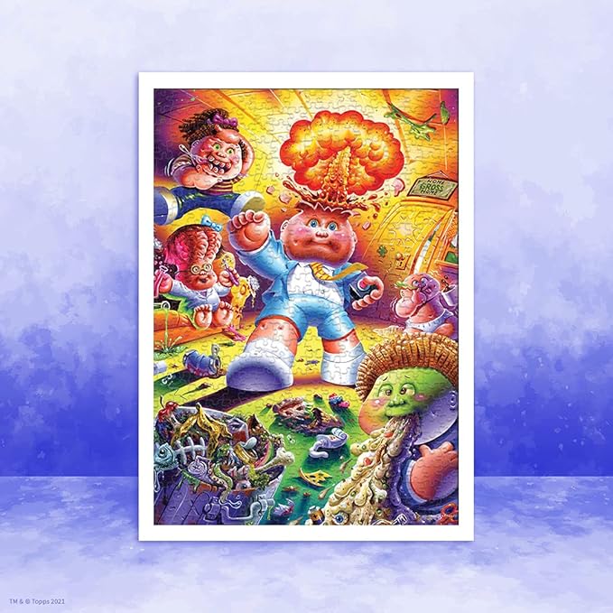 USAOPOLY Garbage Pail Kids 1000 Piece Jigsaw Puzzle, Officially Licensed Merchandise, Collectible Puzzle with Original GPK Favorites