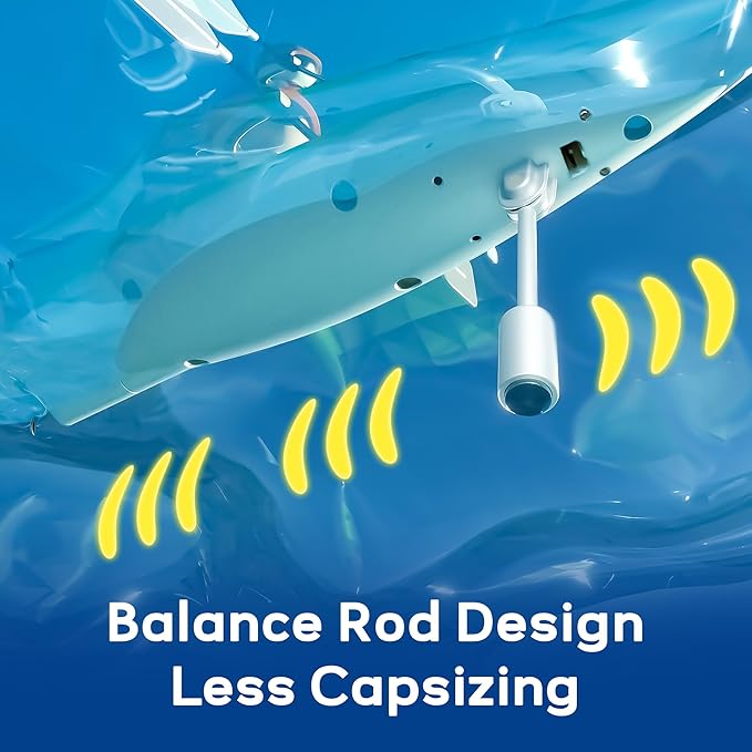 iPlay, iLearn Kids Remote Control Boat Toy, Toddler RC Kayak Paddle Boats Bath Toys Boys 4-8-12, Water Racing W/Light Outdoor Pool Lake Bathtub, Birthday Gifts 5 6 7 9 10 Year Old Child Girl-Green