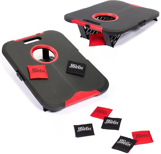 EastPoint Sports Go! Gater Cornhole – Light-Up and Travel Versions – Easy Storage & Light-Weight – Perfect for Outdoor and Indoor Play