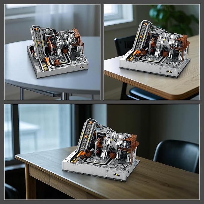 Electric Mining Machine Building Set with Dual Motors and GBC Balls, Technic Construction Toy Sets 22023, STEM Toy for Kids 14+, Adults & Engineers, Challenging Construction Vehicle Gift