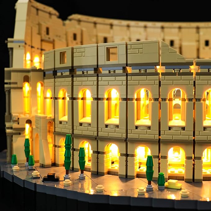 Lightailing Light Set for (Creator Colosseum Building Blocks Model - Led Light kit Compatible with 10276 (NOT Included The Model)