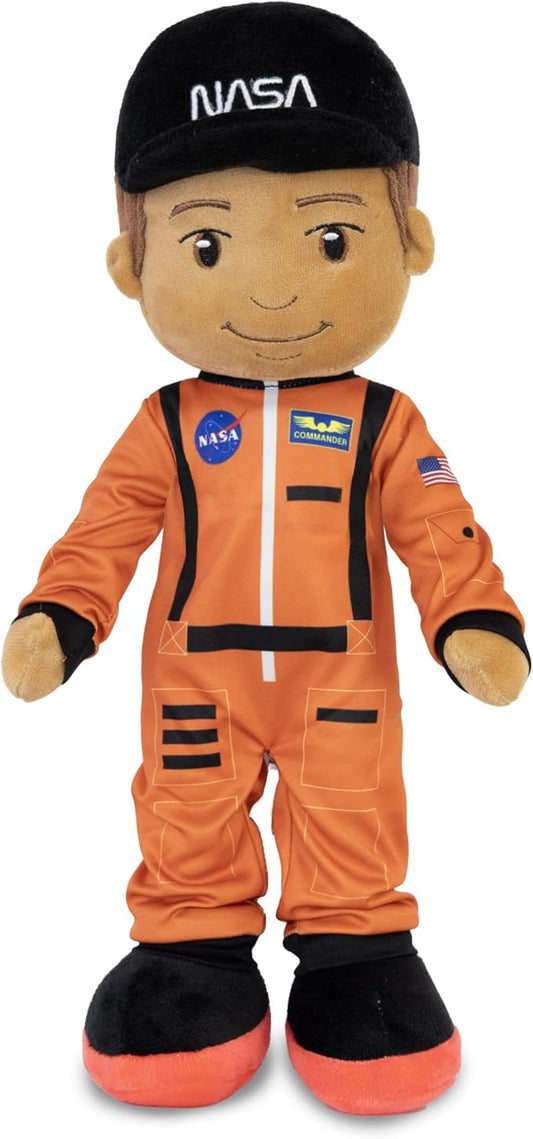 Playtime by Eimmie - 14' Ollie NASA Soft Baby Doll - Astronaut Plush Washable Doll for 2 Year Old Girls & Boys, Toddler & Infants