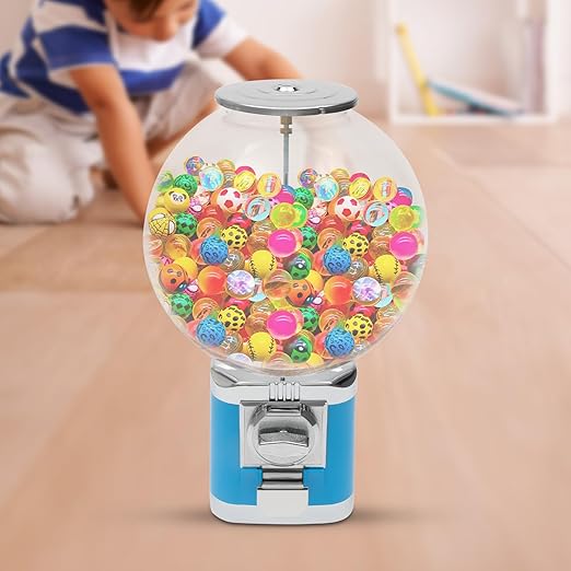 Vending Machine, 1.26 in Ball Bulk Vending Machine Classic Bubble Capsule Toys Dispenser, Commercial Candy Gumball Machine for Game Stores and Retail Stores