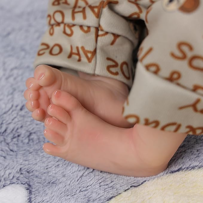 BABESIDE Reborn Baby Dolls Twins - 20 inch Soft Realistic-Newborn Twins Baby Dolls Lifelike Real Life Boy with Toy Gift for Kids Age 3+