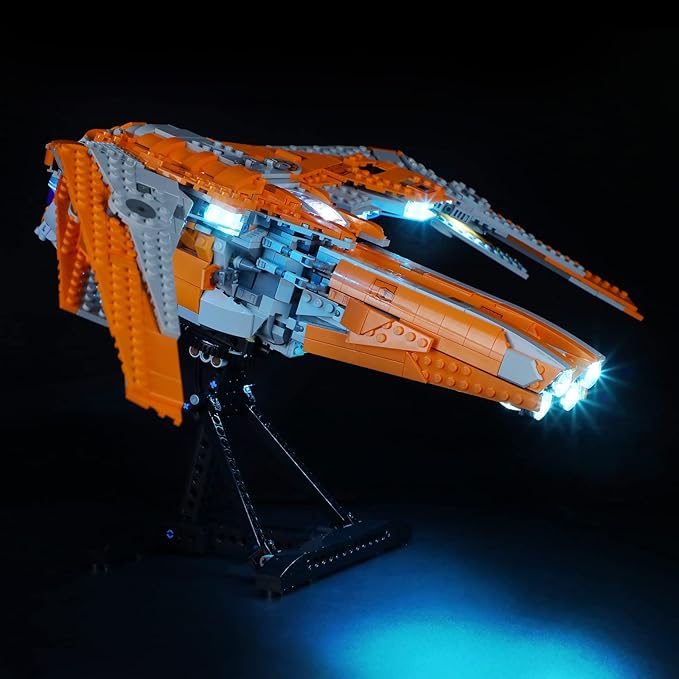 Lightailing Led Light for Lego 76193 The Guardians’ Ship Building Blocks Model - NOT Included The Model Set