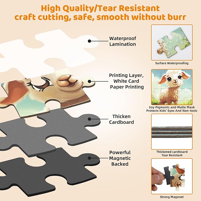 Puzzles for Kids Ages 3-5 36 Pieces Kids Puzzle 4-6 Travel Puzzles Ages 4-8 Animal Airplane Car Road Trip Activities Games Toys Girls and Boys Gift