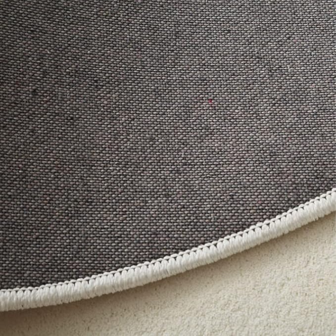 Poowe Round Kids Playroom Rug-Soft Alphabet Nursery Rug for Bedroom-Playtime Collection, Learning & Game Carpet for Classroom, Best Shower Gift for Infant Toddlers (Round 39.4", ABC Words-Bear)