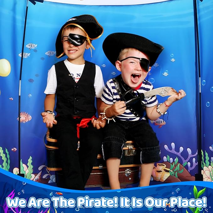 Premium Under The Sea Kids Tent, Ocean Mermaid Play Tent for Kids as Gifts, Pop Up Princess Castle for Boys & Girls as Chirldren Playhouse. Indoor Pretend Toys for Toddlers 3-5