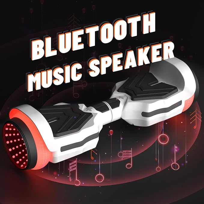 Scooter, Colorful LED Light-Up Wheels, Bluetooth Speakers and APP, Dual 250W Motors, 8.5 mph Max Speed & 8.5 Miles Max Range, Gifts for Kids Adults Girls Boys