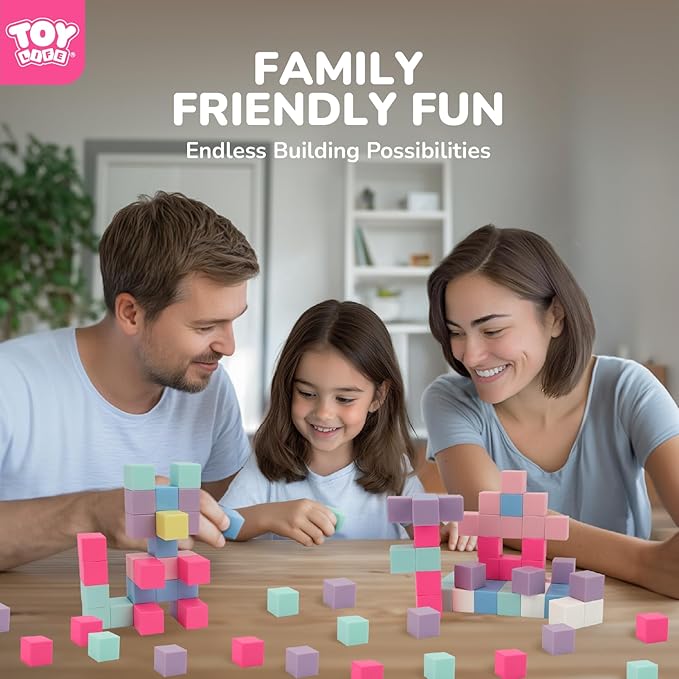 TOY Life 104 Pcs Magnetic Blocks for Kids Ages 3-5, Magnet Building Blocks for Toddlers, Magnetic Blocks for Kids Ages 4-8 Girls & Boys, Educational Learning Building Toys for Age 3 4 5 6 7 8-12