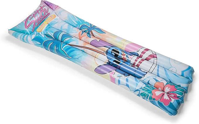 Swimways Stitch Suntanner Pool Float, Inflatable Pool Floats & Kids Pool Toys, Swimming Pool Accessories & Beach Essentials for Teens Aged 14 & Up