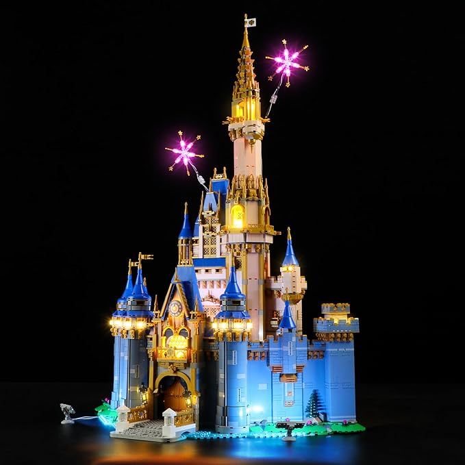LIGHTAILING Light for Lego- 43222 Disney Castle - Led Lighting Kit Compatible with Lego Building Blocks Model - NOT Included The Model Set