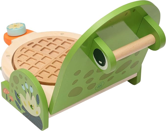 Manhattan Toy Ribbit Waffle Maker Toddler & Kids Pretend Play Cooking Toy Set