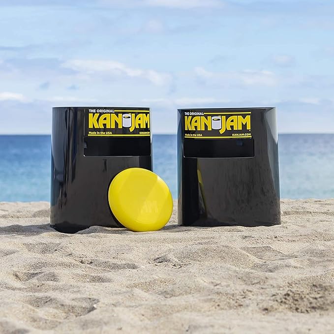 Kan Jam Disc Toss Game - American Made Outdoor Game for The Backyard, Beach, Park, Tailgates - Original, Illuminate, Pro, Travel Edition, and Carry Bag Only