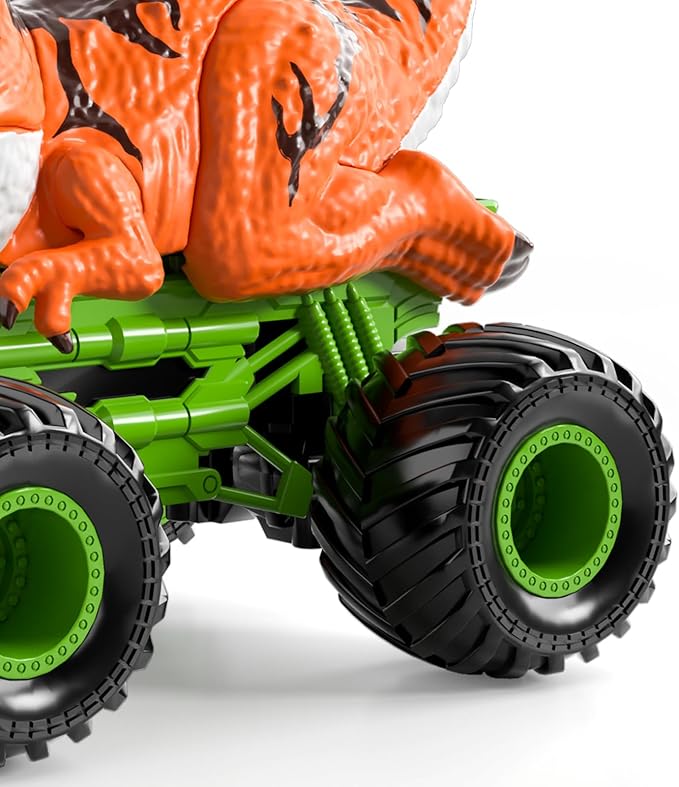 Bennol Remote Control Dinosaur Car for Boys Kids, 2.4Ghz RC Dinosaur Truck Toys for Toddlers, Electric Hobby RC Car Toys with Light & Sound Spray Birthday Gift for 3 4 5 6 7 8 Year olds Kids Boys