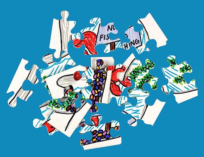 12 Blank Jigsaw Puzzles – 4 x 5.5 Inch, 16 Pieces Each – Hygloss DYI party invites, Perfect for Decorating, Kids' Activities, Arts & Crafts or Party Favors - Puzzle Pieces to Draw On for Crafts
