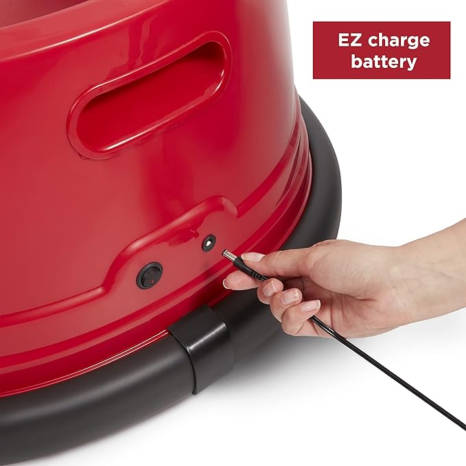 Radio Flyer 6V Battery Powered Bumper Car, Electric Ride On with Remote, Toddler Ride On Toy for Ages 1.5+ Years