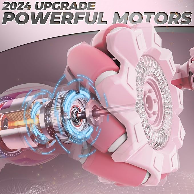 Dysaim Gesture RC Car, Gesture Sensing RC Stunt Car Toys for Kids 6-12 yr, 2.4GHz 4WD Hand Remote Control with Lights Music, Off-Road 360° Rotation Drift for Birthday Toy Gifts