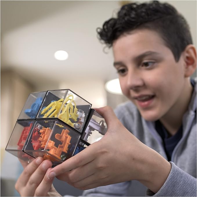 Rubik’s, Perplexus Hybrid 2 x 2 Gravity 3D Maze Game Brain Teaser Fidget Toy Puzzle Ball, for Kids & Adults Ages 8 and up