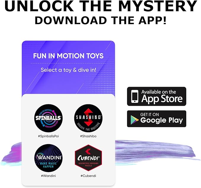 SHASHIBO Shape Shifting Box - STEM Magnetic Fidget Cube That Transforms Into Over 70 Shapes, Download Fun in Motion Toys Mobile App (Moon)