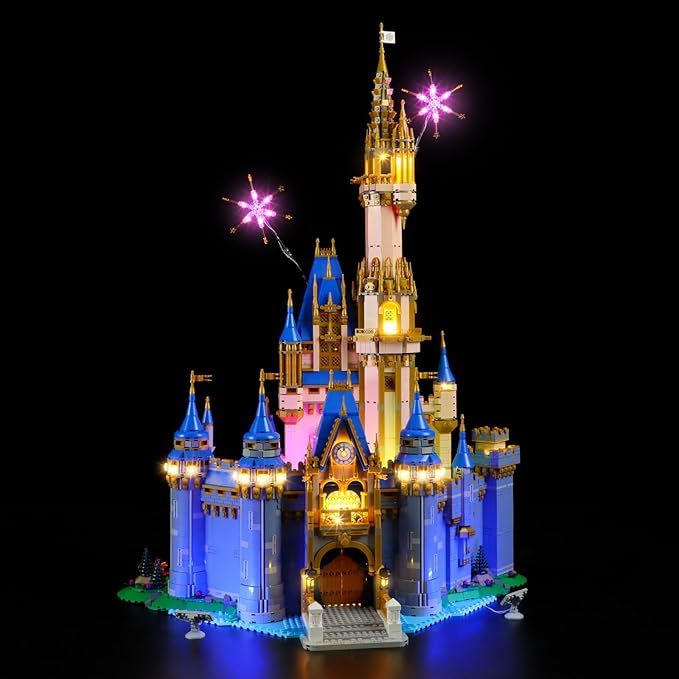 LIGHTAILING Light for Lego- 43222 Disney Castle - Led Lighting Kit Compatible with Lego Building Blocks Model - NOT Included The Model Set
